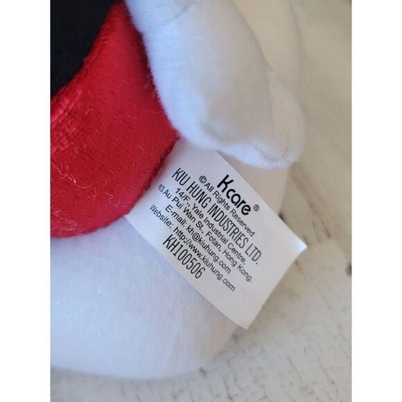 Kcare disney mickey mouse snow AS IS globe animated xmas decor plush figure tree - Picture 7 of 8